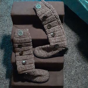 Muk Luk Sweater Boot Slipper ⭐